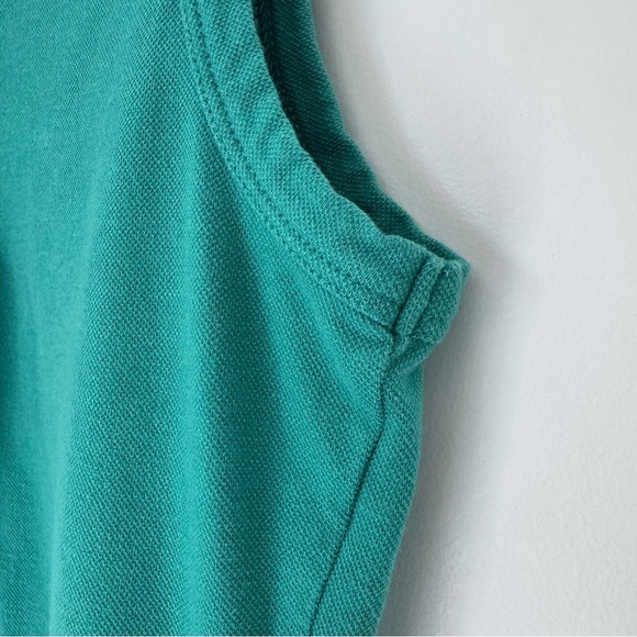 💚TORY BURCH Sleeveless Teal Top with Ruffle Detail Size XS - Picture 8 of 8